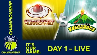 🔴 LIVE Leeward Islands v Windward Islands - Day 1 | West Indies Championship 2024 | Weds 17th April