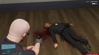 GTA 5 - Police Station Assassination + Six Star Escape