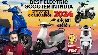 2024 Bajaj Chetak Vs TVS iQube Vs Vida V1 Pro Vs Ola S1 Pro Electric Scooter | PVJ Educational