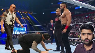 WWE Smackdown 19 April 2024 Solo Sikoa & Tama Tonga Attack Roman Reigns New Tribal Chief The Rock