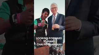 Watch Bill Gates' 'Chai Pe Charcha' With Dolly Chai #viral #shorts #viralvideo