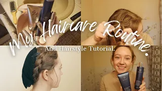 My Haircare Routine + My Go-to Hairstyles With a Headcovering || CaitlinDyck