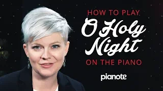 How to Play "O Holy Night" (Beginner Christmas Piano Tutorial)