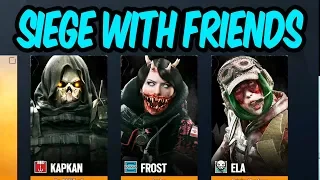 Teo plays Siege Halloween event with friends