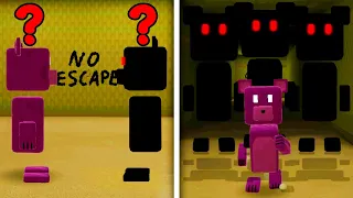 Purple Bear vs Dark Backrooms Bear | Super Bear Adventure Gameplay Walkthrough