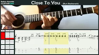 Close To You - (Burt Bacharach) - Tommy Emmanuel - Guitar Tabs & Score