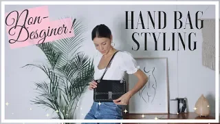 How To Style Handbags with Outfits | My Non-Designer Handbag Collection