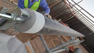 How to Install FRP Pipes: GRP Lamination Taper by Adhesive Bond