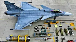 JAS 39 Gripen | El Caza "No Furtivo" mas Poderoso del Mundo