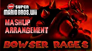 Bowser Rage (Final Boss Phase 2+Lava New Super Mario Bros Wii Mash-up)