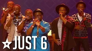 Just 6 Give An Amazing Audition on SA's Got Talent