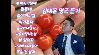 #김대훈 명곡들 9곡이어 들으실게요