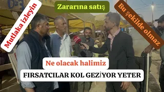 Çayırova Hayvan pazarı güncel kurbanlık fiyatları ve mal sahiplerinin haklı isyanı