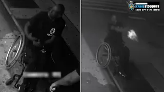 Video shows man in wheelchair firing gun on Harlem street