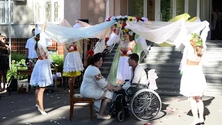 Весілля учасника АТО у госпіталі. Одеса. РЕПОРТАЖ.