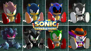 Sonic Generations: Choose Your Favorite Classic Design 2 (Sonic Designs Compilation)