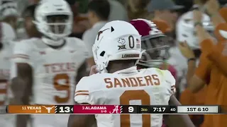 Ja'Tavion Sanders vs Alabama