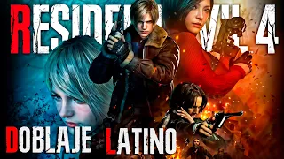 RESIDENT EVIL 4 REMAKE Doblaje Latino | RE4 Historia Completa Español Latino (4K 60FPS)