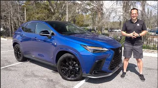 Is the 2023 Lexus NX 350 F Sport a better sport SUV to buy than an Acura RDX?