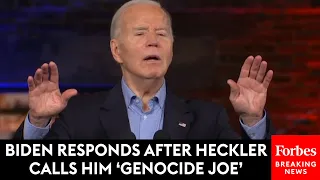 Heckler Calls Biden 'Genocide Joe' At Atlanta, Georgia Rally—Then The President Responds