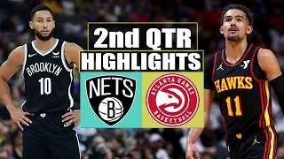 Brooklyn Nets vs Atlanta Hawks 2nd QTR Highlights | March 2 | 2024 NBA Season