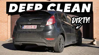 Dirty Ford Fiesta Exterior Deep Clean - Auto Detailing