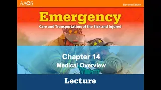 Chapter 14, Medical Overview