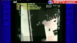 Police Chopper Provides Help, Video In Chase