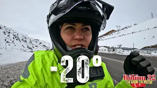 RIDING at -20° RETURN TO HUMANITY... Village Talks on the Road / BINGÖL / Episode 32