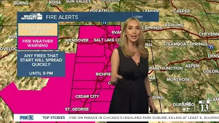 Utah's Weather Authority | Fire danger across Utah - July 4