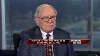 Warren Buffett On "Too Big To Fail" Banks | May 6, 2011