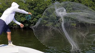How to Throw a 10 FT CAST NET Perfectly | Captain Tim