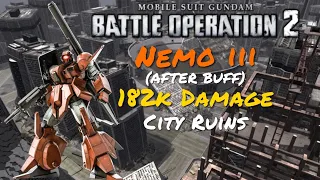 GBO2 : Nemo III (Lvl 3) 182k Damage (After Buff) " The Vulcan's Are Insane Now "