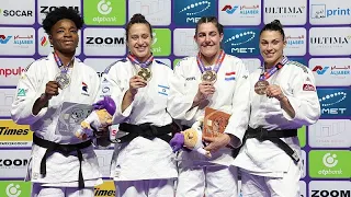 Mondiaux de judo : la Française Audrey Tcheuméo en argent en -78 kg