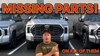 Owner Discovers Missing Part On His New Tundra, And Its By Design!