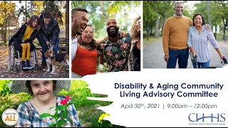 Disability and Aging Community Living Advisory Committee, April 30, 2021