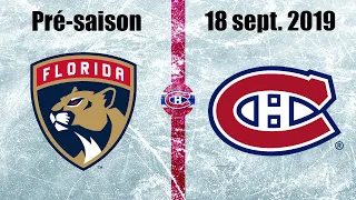 Canadiens vs Panthers - Highlights - 2019-2020 Pre-season