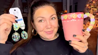 ASMR| THRIFT HAUL✨ (tapping, jewelry sounds, fabric scratching) SOFT SPOKEN