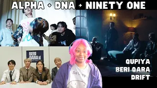 KPOP STAN REACTS TO QPOP [ALPHA + DNA + NINETY ONE]  | #QPOP