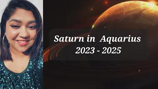 Saturn in Aquarius 2023-2025 ♒️ Insights for all the 12 signs