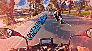 Bewofa 💔 || Crazy Riding || Apache rtr 160 4v max