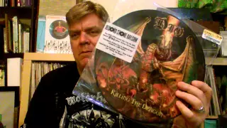 My Record Collection - DIO "Killing The Dragon" picture disc from 2011. Only 2500 made!!!