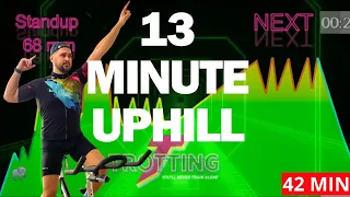 🚴‍♂️ Conquer the Climb: 13-Minute Uphill Indoor Cycling Full Class Challenge! 🏔️💪