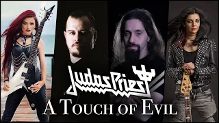 Judas Priest - A Touch of Evil | Full Band Collaboration Cover | Panos Geo