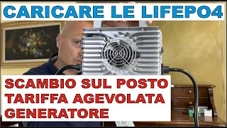 CARICARE L'IMPIANTO OFF-GRID CON LO SCAMBIO SUL POSTO E NON SOLO.