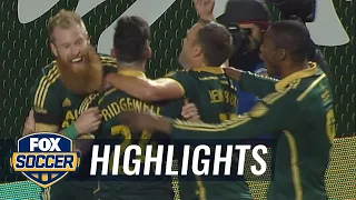 Ridgewell nets Portland's opening goal against FC Dallas | 2015 MLS Highlights