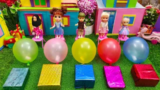 Balloon Game playing in Barbie dolls/Barbie show tamil