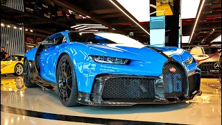 $200M INSANE Supercar Showroom: Bugatti Chiron, LaFerrari, Pagani Huayra at F1RST MOTORS DUBAI