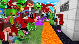Best of 1000 Maizen.EXE vs The Most SECURE House - Minecraft Cash Niko Mikey and JJ (Maizen Parody)