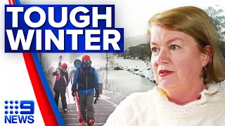 Mammoth snow dumping for deserted NSW ski fields | 9 News Australia